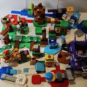 Lego Super Mario Mixed  Playset - Green, Blue, Red Multi-Color